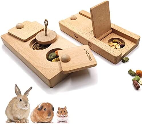 Mental Stimulation Toy for Hamster,Guinea Pig,Rabbit,Chinchilla Hamster Pet Clever 