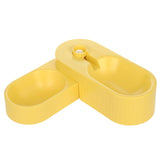 Minimalistic Drinking Water Bowl Dog Bowls & Feeders Pet Clever Yellow 