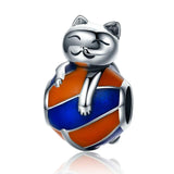 Mischievous Cat Bracelet Charm Cat Design Accessories Pet Clever 