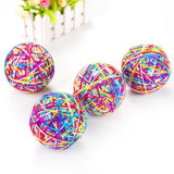 Multi-Color Cat Scratch Ball Cat Toys Pet Clever 