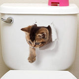 Neat 3D Cat Art Stickers Home Decoration Home Decor Cats Pet Clever G 
