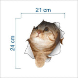 Neat 3D Cat Art Stickers Home Decoration Home Decor Cats Pet Clever R 