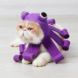 Octopus Mane Wig Pet Cap Cat Clothing Pet Clever 