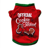 Official Cookie Tester Print Pet Clothing Cat Clothing Pet Clever 