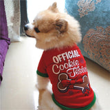 Official Cookie Tester Print Pet Clothing Cat Clothing Pet Clever XS 