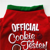 Official Cookie Tester Print Pet Clothing Cat Clothing Pet Clever 