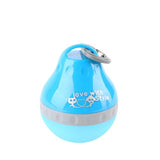 Outdoor Travel Pet Water Feeder Cat Bowls & Fountains Pet Clever Blue 6.7 oz 