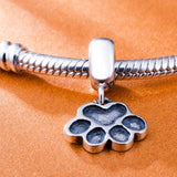 Paw Print Bracelet Charm Cat Design Accessories Pet Clever 