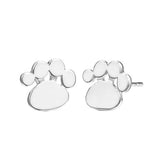 Paw Print Stud Earrings Cat Design Accessories Pet Clever 2 