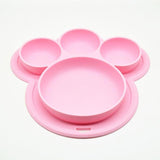 Paw Shape Bowl Cat Pet Clever Pink 