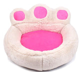 Paw Shaped Pet Bed Dog Beds & Baskets Pet Clever white XS 