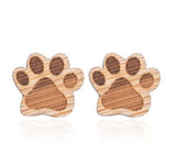 Paw Stud Earrings Cat Design Accessories Pet Clever 1 