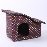 Pet Adorable House Dog Beds & Blankets Pet Clever Coffee 