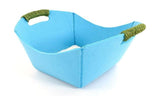 Pet Basket Bed Dog Beds & Blankets Pet Clever Blue 