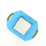 Pet Basket Bed Dog Beds & Blankets Pet Clever 