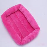 Pet Blanket Cushion Basket Dog Beds & Blankets Pet Clever Red 
