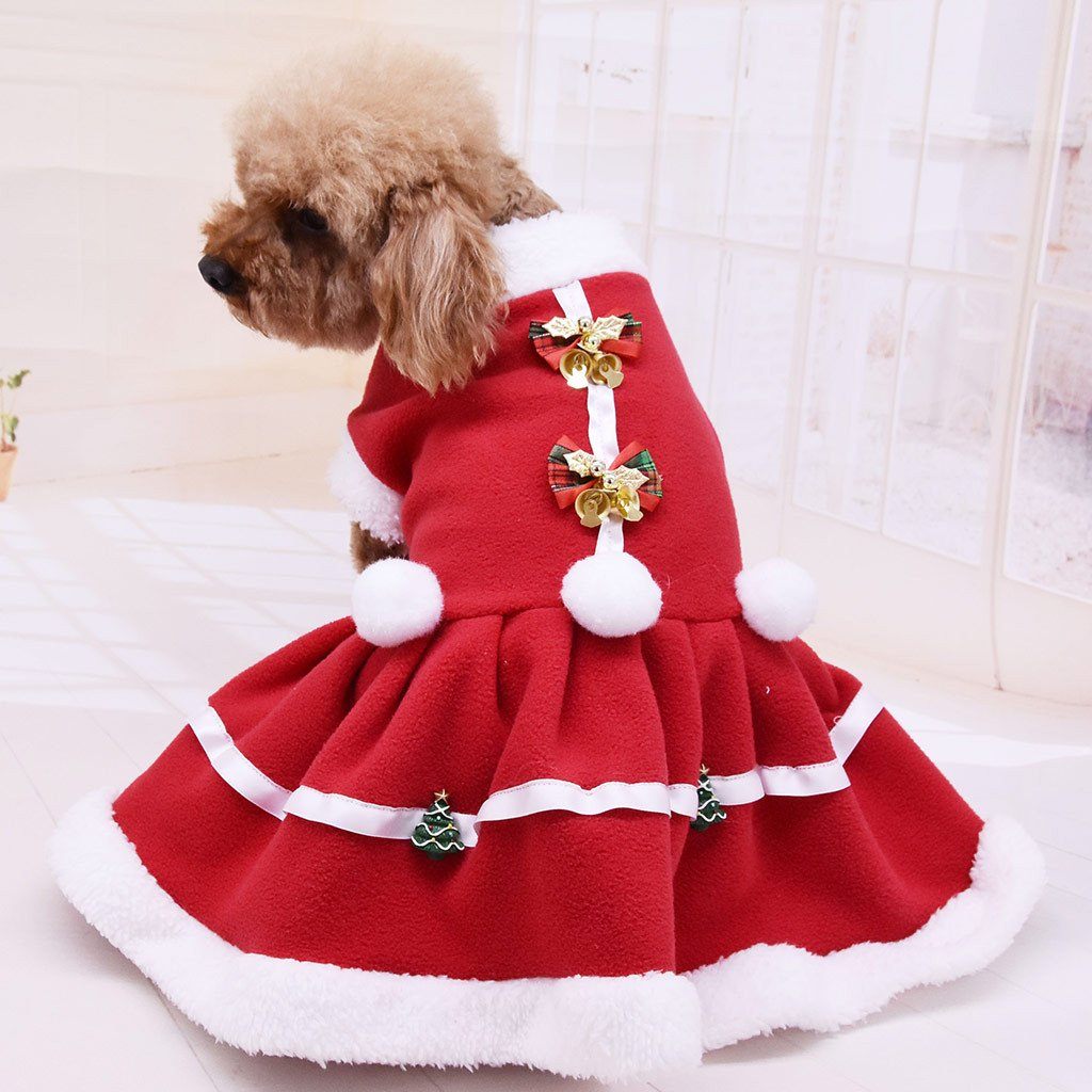Pet Christmas Dress Cat Clothing Pet Clever S 