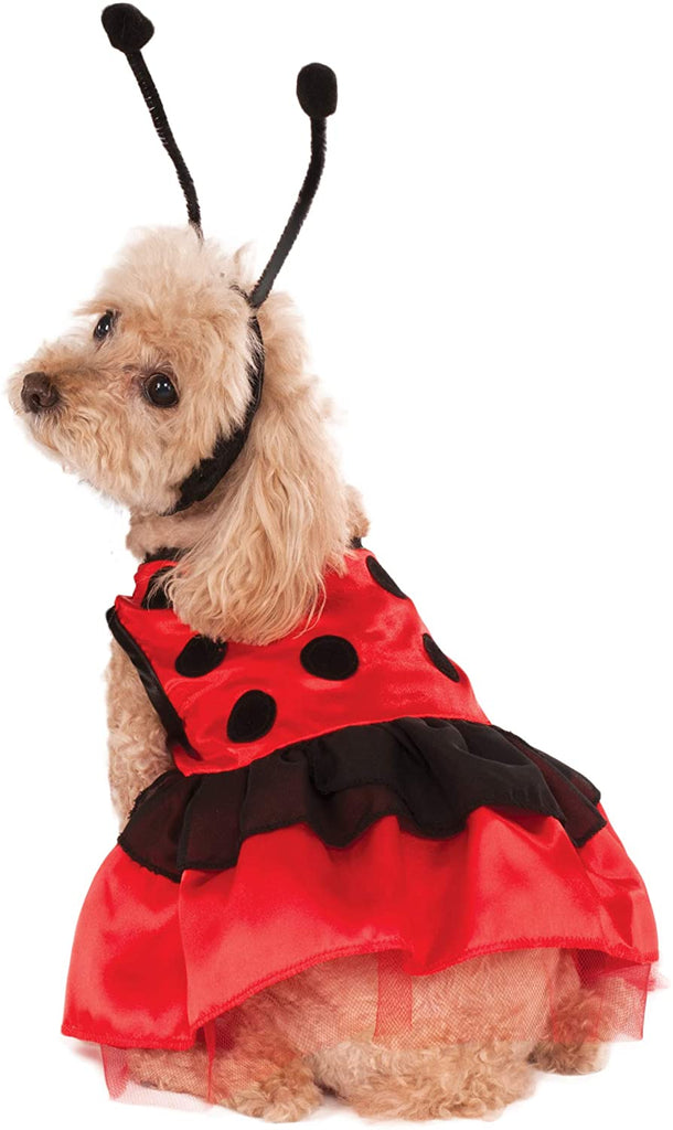 Pet Costume Ladybug Dress Dog Clothing Pet Clever 