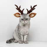 Pet Costumes Antler Elk Ear Headband Cat Clothing Pet Clever 