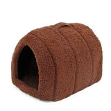 Pet Cute Nest ﻿Bed Dog Beds & Blankets Play Petty Brown 