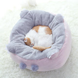 Pet Deep Sleeping Bed Cushion Dog Beds & Blankets Pet Clever M 