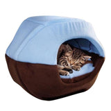 Pet Foldable Bed House﻿ Dog Beds & Blankets Pet Clever Blue S 