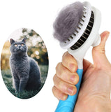 Pet Grooming Brush Tool Gently Removes Loose Undercoat Dog Combs Pet Clever 