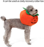 Pet Halloween Costumes Pumpkin Design Dog Collar Dog Clothing Pet Clever 