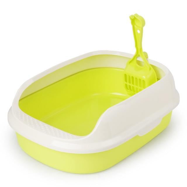 Pet Indoor Litter Box Cat Litter Boxes & Litter Trays Pet Clever Green 