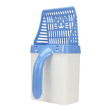 Pet Litter Sifter Scoop Cleaning Tool Cat Litter Boxes & Litter Trays Pet Clever Sky Blue 