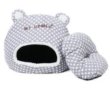 Pet Sleeping Bag with Removable Cushion Dog Beds & Blankets Pet Clever 