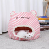 Pet Sleeping Bag with Removable Cushion Dog Beds & Blankets Pet Clever 