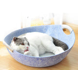 Pet Sleeping Basket Dog Beds & Blankets Pet Clever Blue M 
