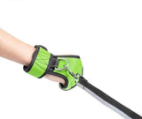 Pet Traction Gloves Dog Leads & Collars Pet Clever Green S 