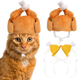 Pet Turkey Hat Cat Clothing Pet Clever 