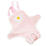Pet Washable Underwear Cat Clothing Pet Clever Pink omelette S 