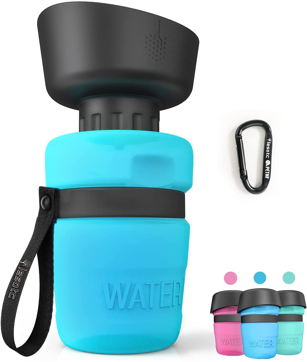 Pet Water Bottle for Dogs, Lightweight & Convenient for Travel - Pet Clever