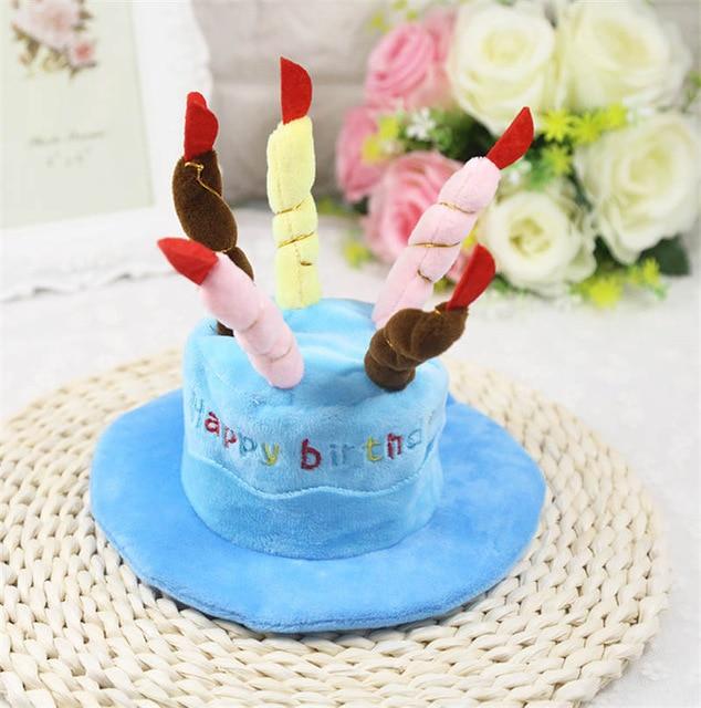 Pets Birthday Hat Hats Pet Clever Blue 