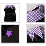Plaid Star Pet Cloak Cat Clothing Pet Clever 