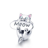 Playing Meow Cat Bracelet Charm Cat Design Accessories Pet Clever 