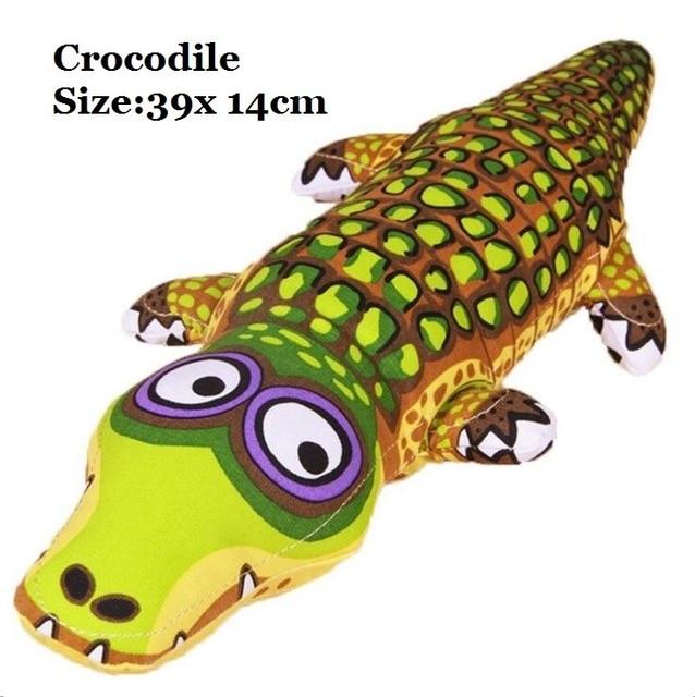 Plush Squeak Dog Toy Toys Dreampet Store crocodile 
