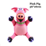 Plush Squeak Dog Toy Toys Dreampet Store Pink Pig 
