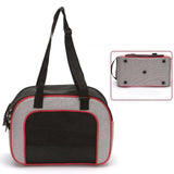 Portable Carrier Backpack Travel Pet Clever Red 