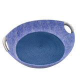 Portable Pet Sleeping Basket Dog Beds & Blankets Pet Clever Blue 