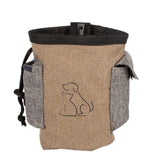 Portable Training Pouch With Treat Bags, Feed Pocket, Waist Bag Dog Toys Sport & Training Pet Clever Coffee 