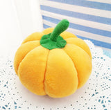 Pumpkin Shaped Dog Squeaky Chew Toy Dog Toys Sport & Training Pet Clever 
