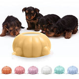 Puppy Feeder with Nipples Dog Bowls & Feeders Pet Clever Yellow 