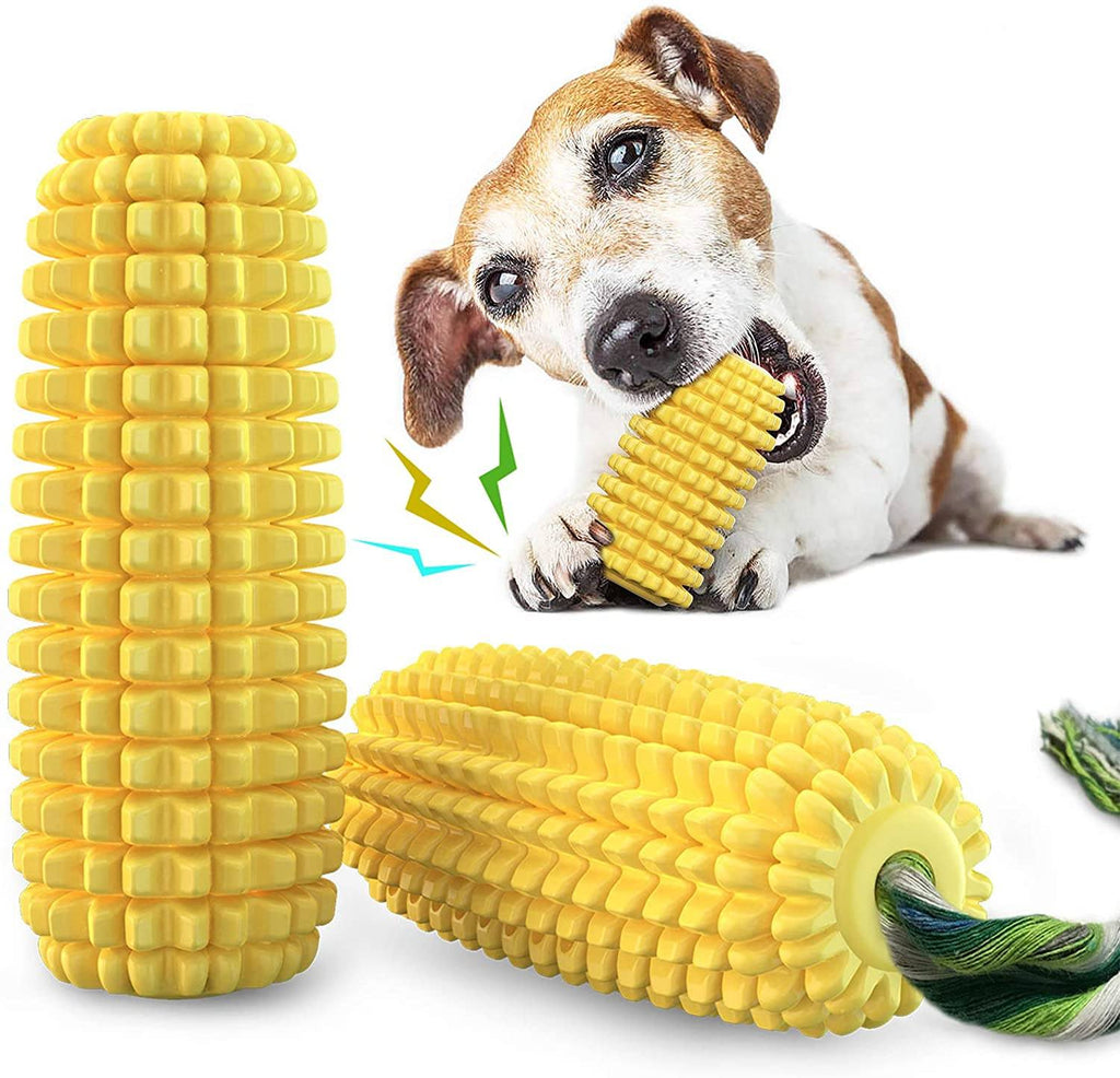 Puppy Toothbrush Clean Teeth Interactive Corn Toys Dog Toys Pet Clever 