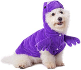 Purple Dinosaur Dog Costumes Halloween Cosplay Pet Costume Dog Clothing Pet Clever 