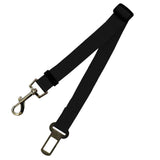 Quick Release Adjustable Car Safety Belt Dog Carrier & Travel Pet Clever Black 